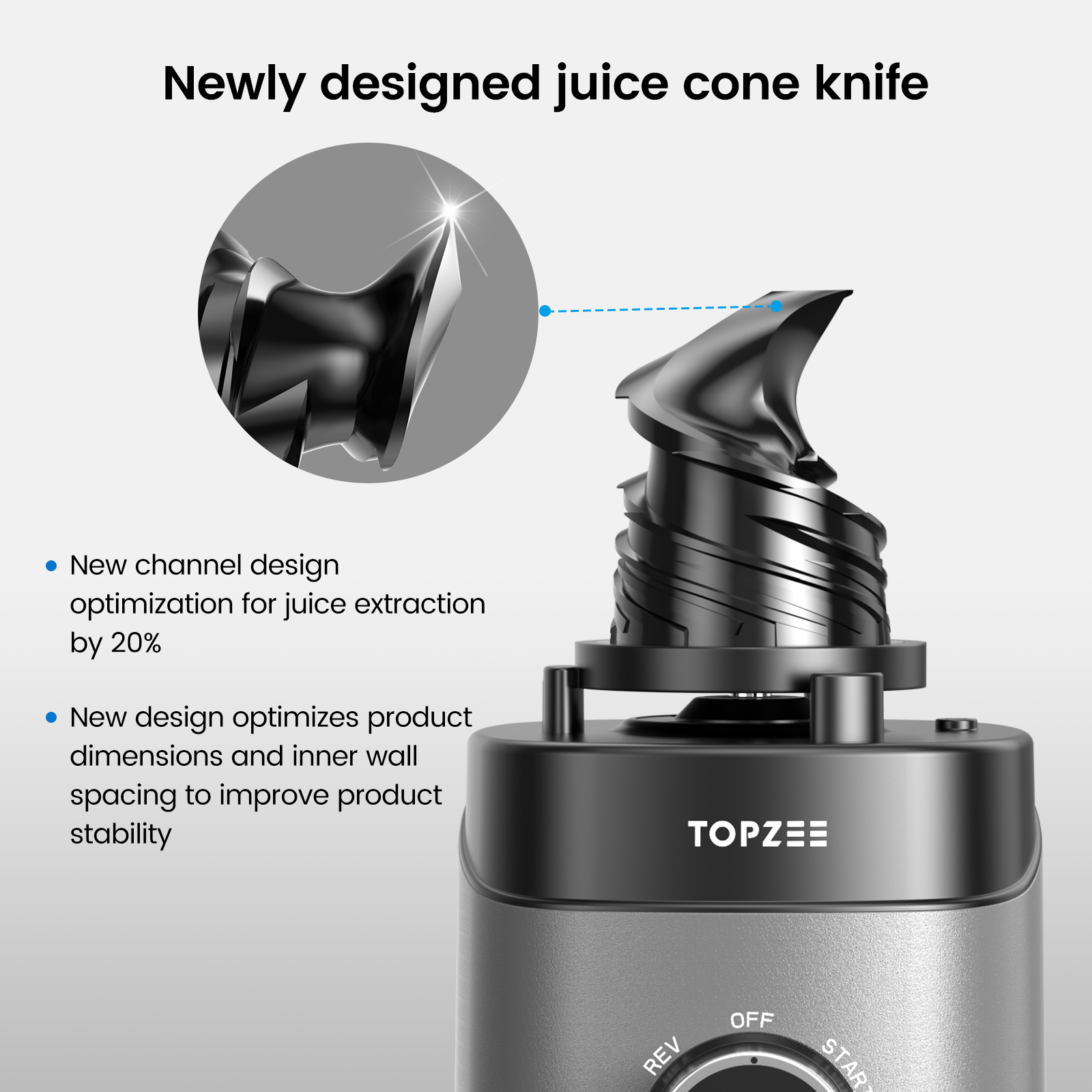 Topzee EasySip Cold Press Juicer