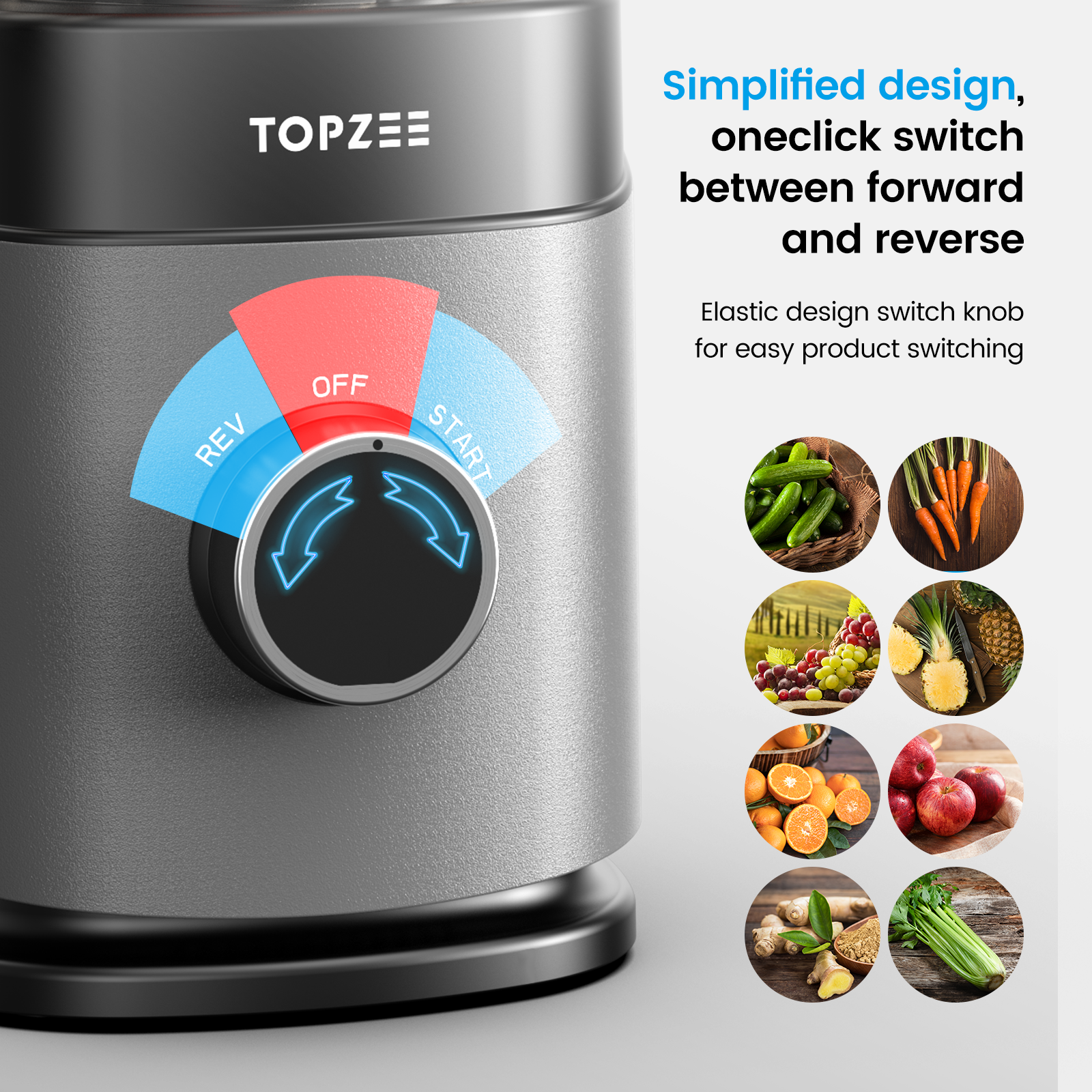 Topzee EasySip Cold Press Juicer