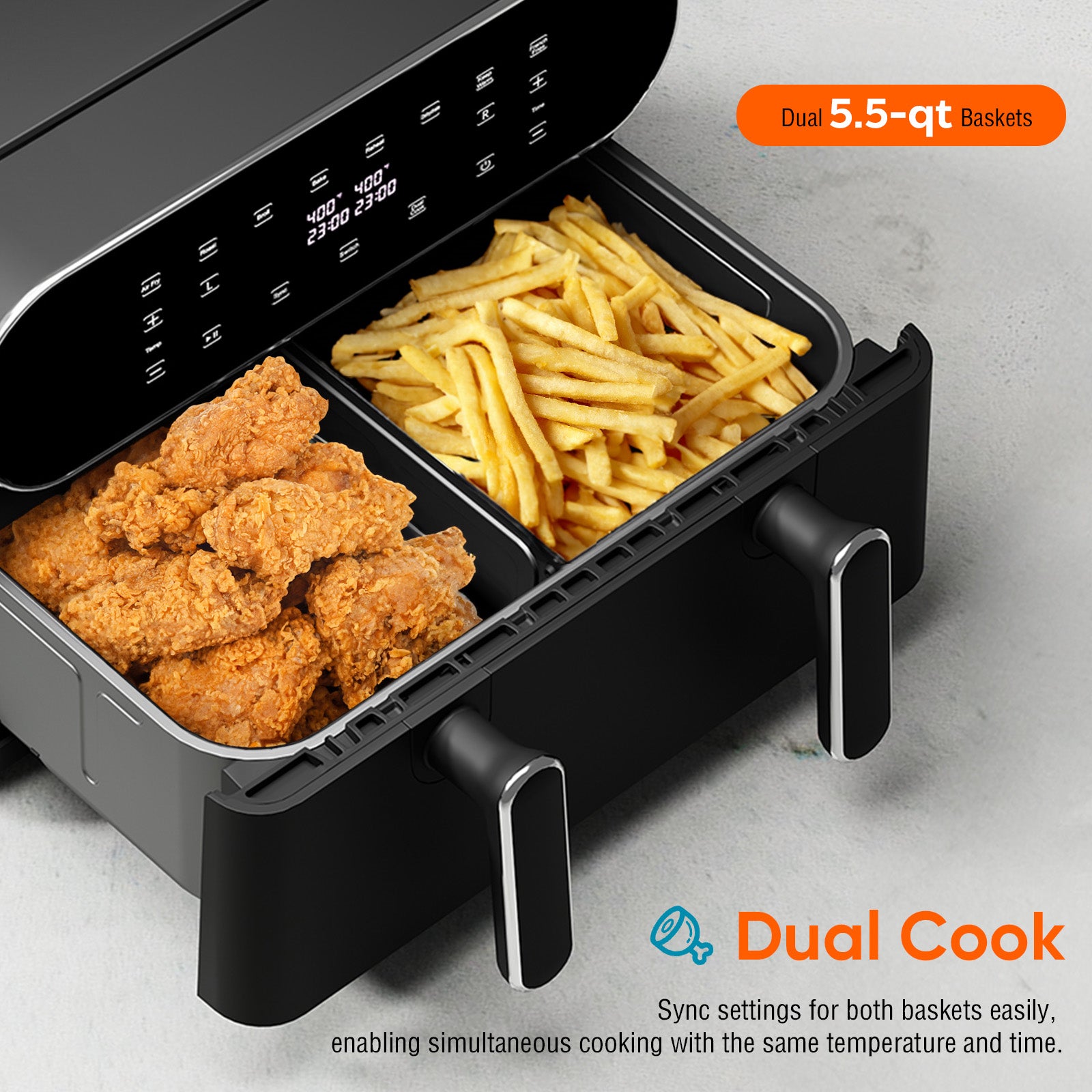 Topzee EasyCook Famliy Air Fryer