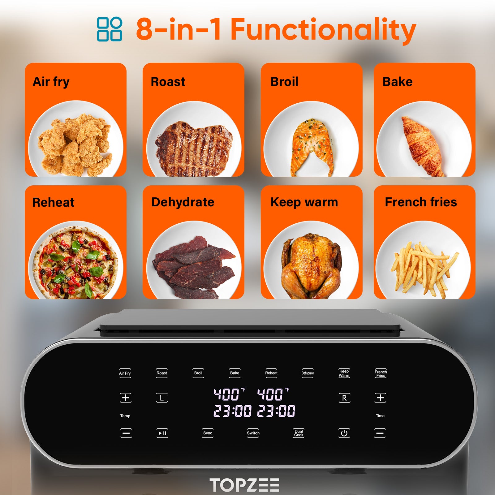 Topzee EasyCook Famliy Air Fryer
