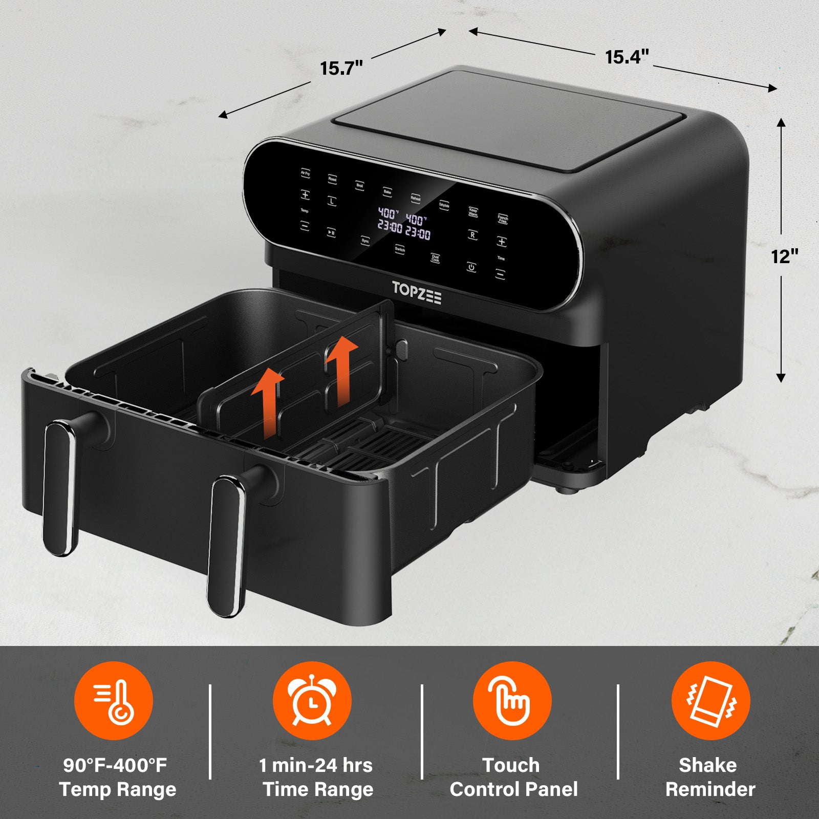 Topzee EasyCook Famliy Air Fryer