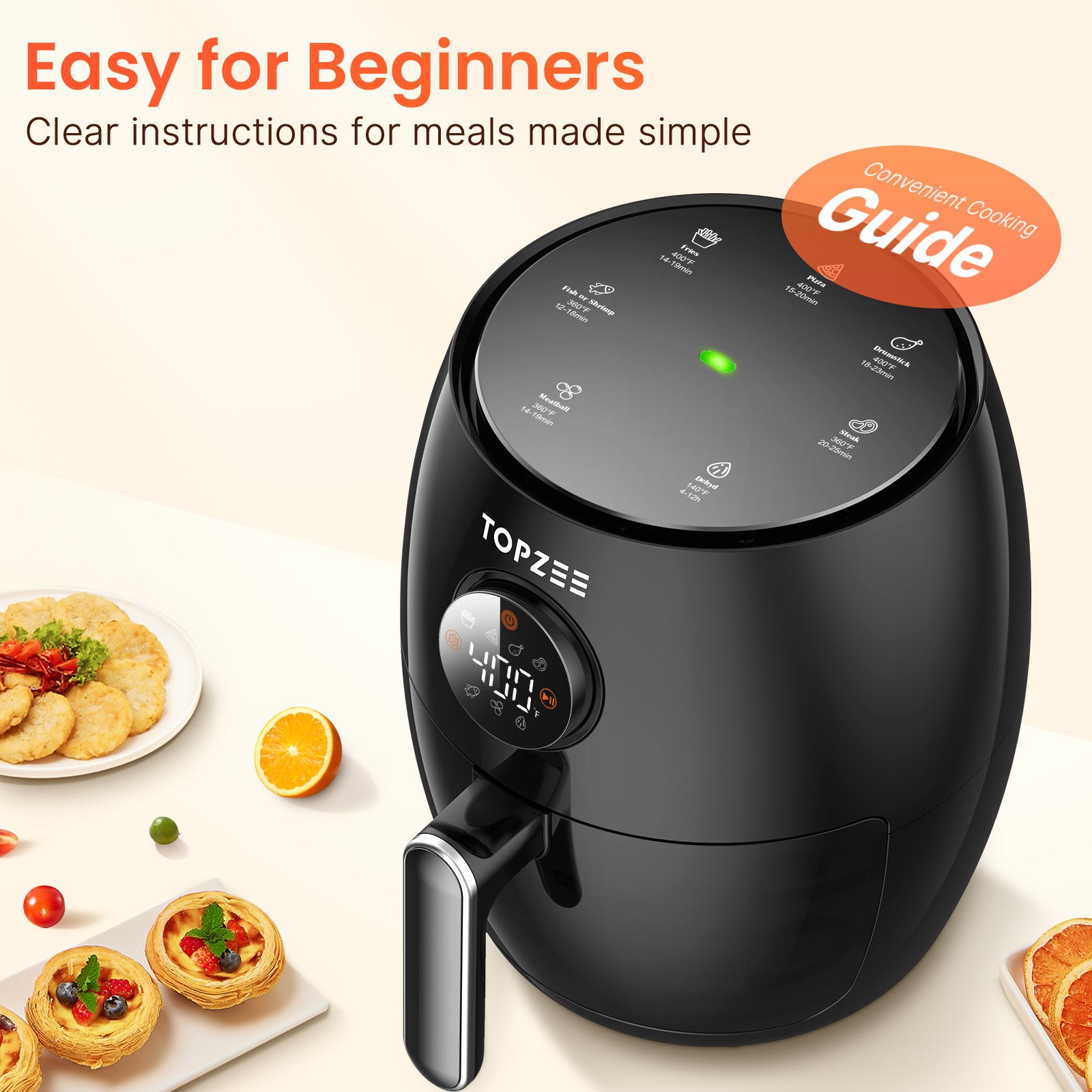 Topzee EasyCook Mini Air Fryer